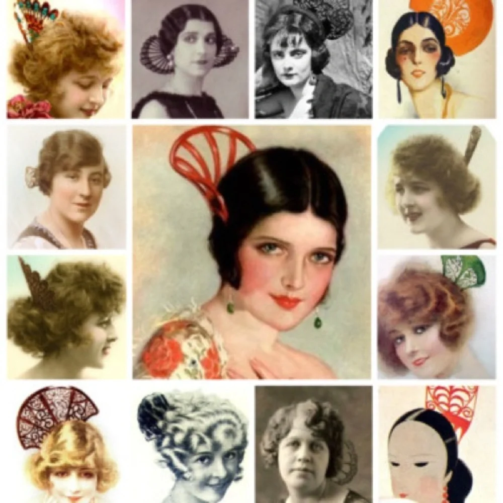 1920’s Vintage Celluloid Hair Comb